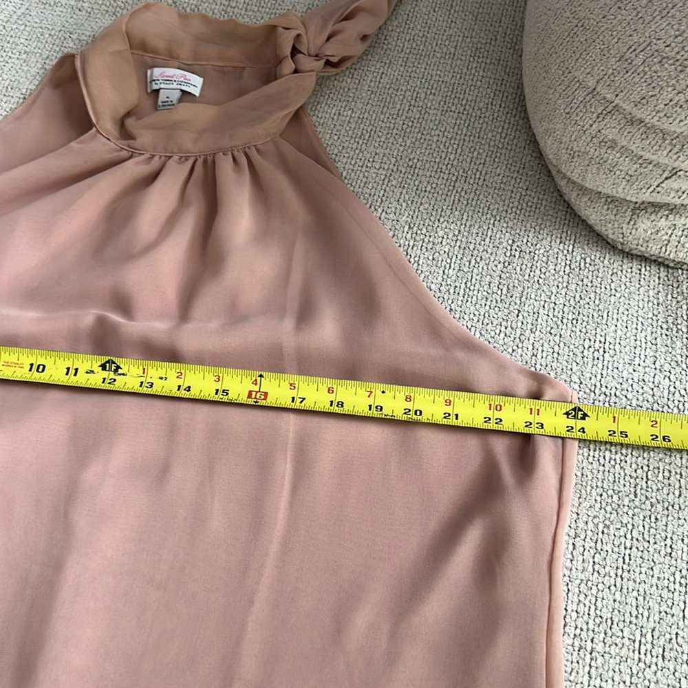 NY&Co 🤎🤍 nude/pink chiffon top